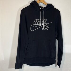 Vintage Nike SB Black Sweater with Iconic Logo